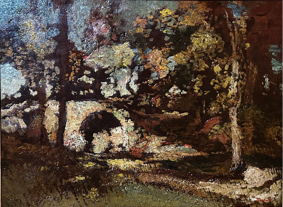 Le pont de l'Huveaune
