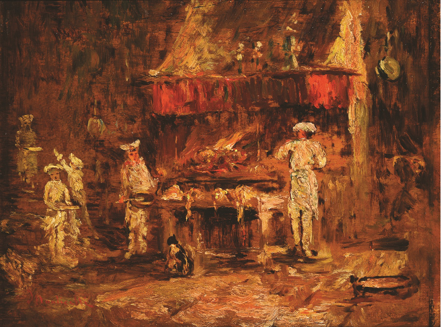 Rotisserie des deux paons