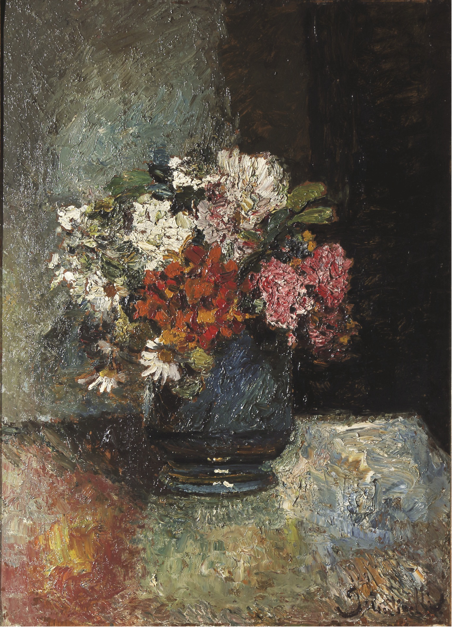 Le vase bleu